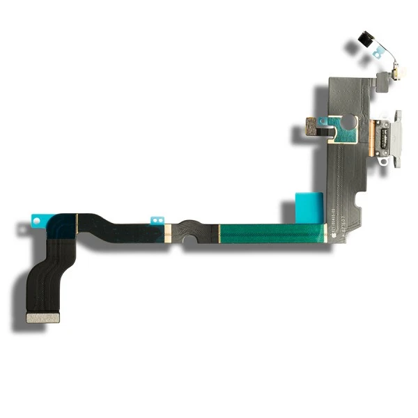 Charging Port Flex Cable for iPhone XS Max - Silver