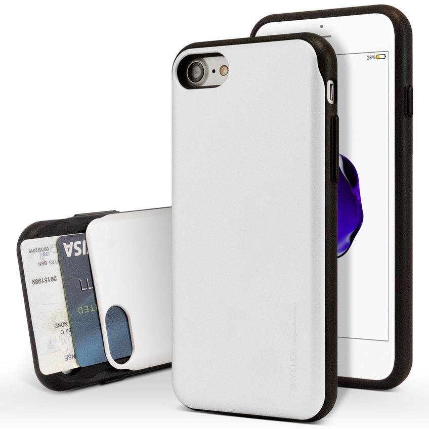 Mercury Sky Slide Bumper Case for iPhone XS Max - Silver