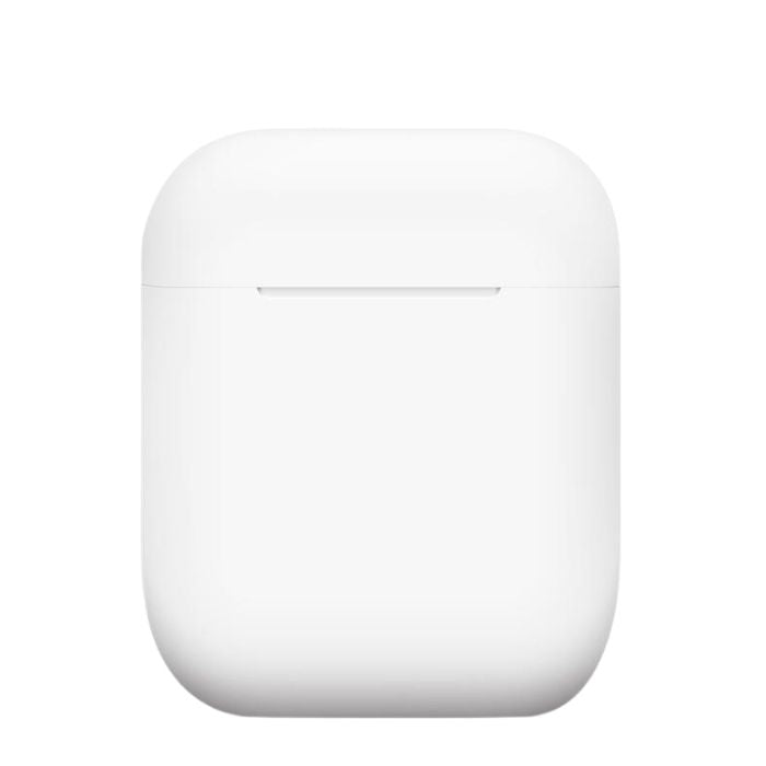 Airpods 1/2 Soft Silicone Case - White