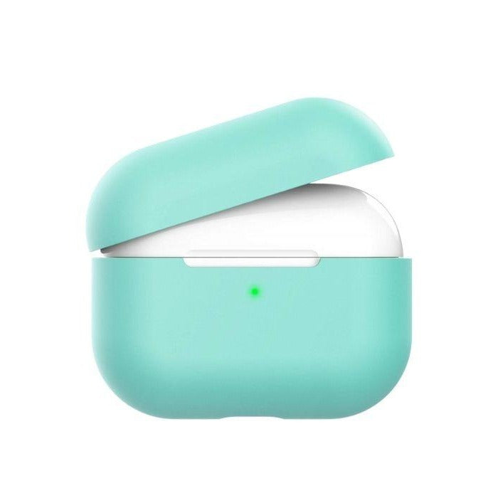 Airpods Pro Soft Silicone Case - Coast Blue iPhone