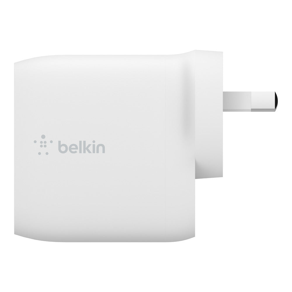 Belkin BOOSTCHARGE Dual USB-A Wall Charger 24W - Universally compatible - White