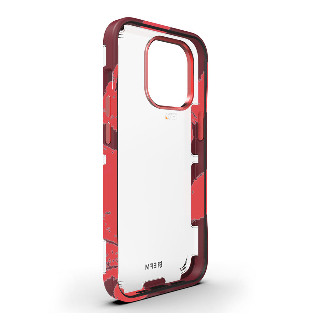 EFM Cayman Case Armour with D3O Crystalex - For iPhone 13 Pro (6.1" Pro) - Thermo Fire
