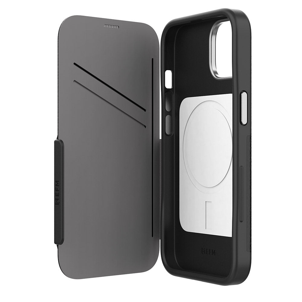 EFM Monaco Case Armour with ELeather and D3O 5G Signal Plus Technology - For iPhone 13 Pro (6.1")/iPhone 14 Pro (6.1")
