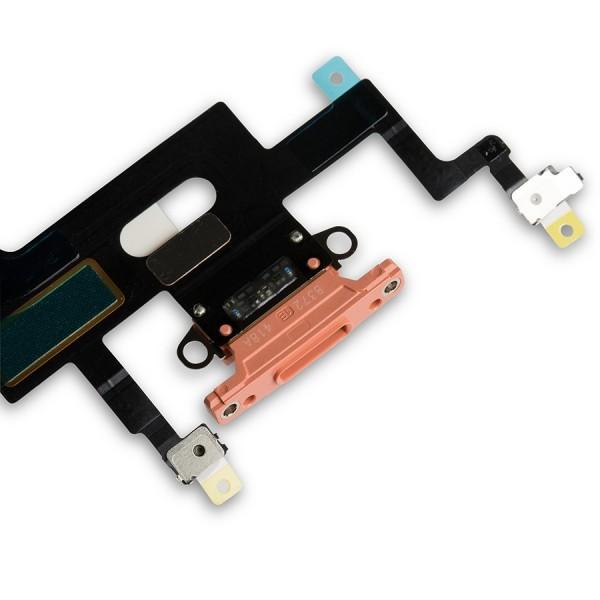 Charging Port Flex Cable for iPhone XR - Coral