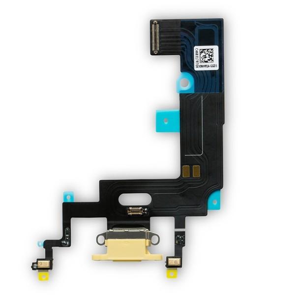 Charging Port Flex Cable for iPhone XR - Yellow