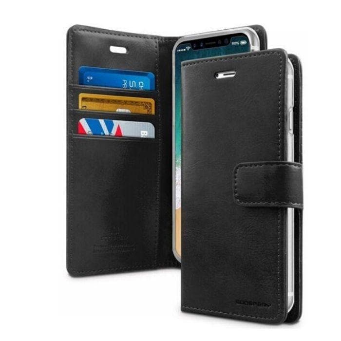 Mercury Blue Moon Diary Case for iPhone 11 Pro Max - Black