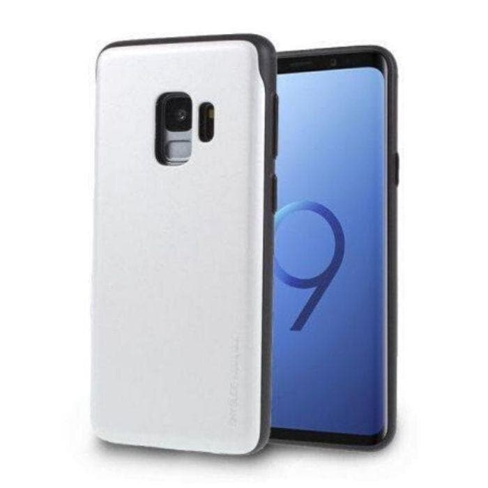 Mercury Sky Slide Bumper Case for Samsung Galaxy S9 Plus - Silver Media