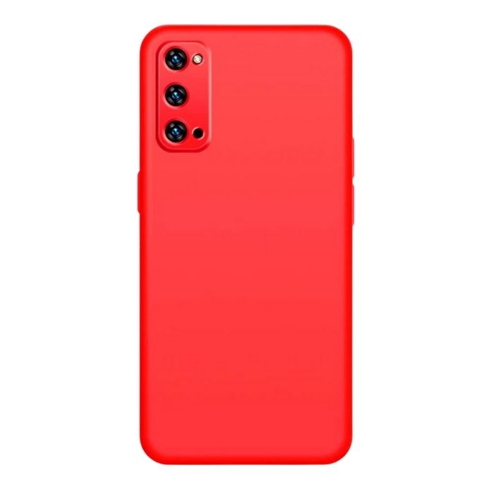 Silicone Case for Oppo A52 - Red