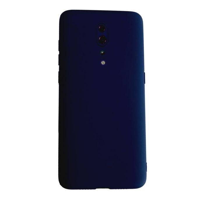 Silicone Case for Oppo Reno 5G - Navy cover