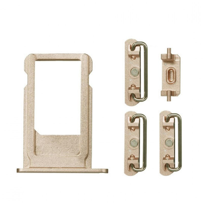 Sim Tray and Button Set for iPhone 6S Plus (5.5") - Gold