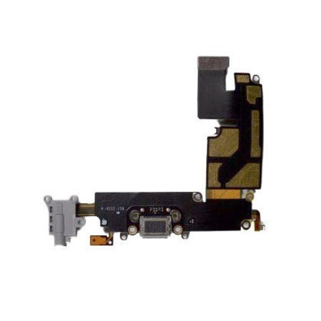 Charging Port & Headphone Jack Flex Cable for iPhone 6 Plus (5.5") - Dark Grey