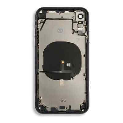 Back Housing with Small Parts for iPhone XR (GENERIC) - Black