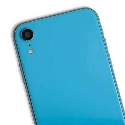 Back Housing with Small Parts for iPhone XR (GENERIC) - Blue