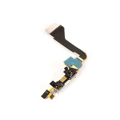 Charging Port Flex Cable for iPhone 4 - White