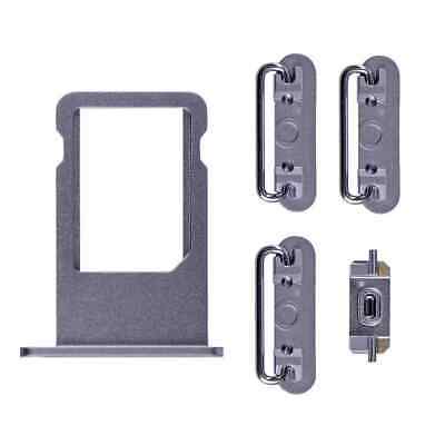 Sim Tray and Button Set for iPhone 6S Plus (5.5") - Grey