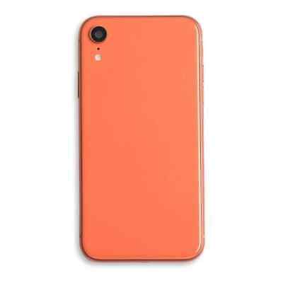Back Housing with Small Parts for iPhone XR (GENERIC) - Coral
