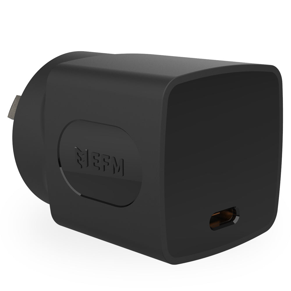 EFM 35W Wall Charger - With Power Delivery and PPS Technologies - Black