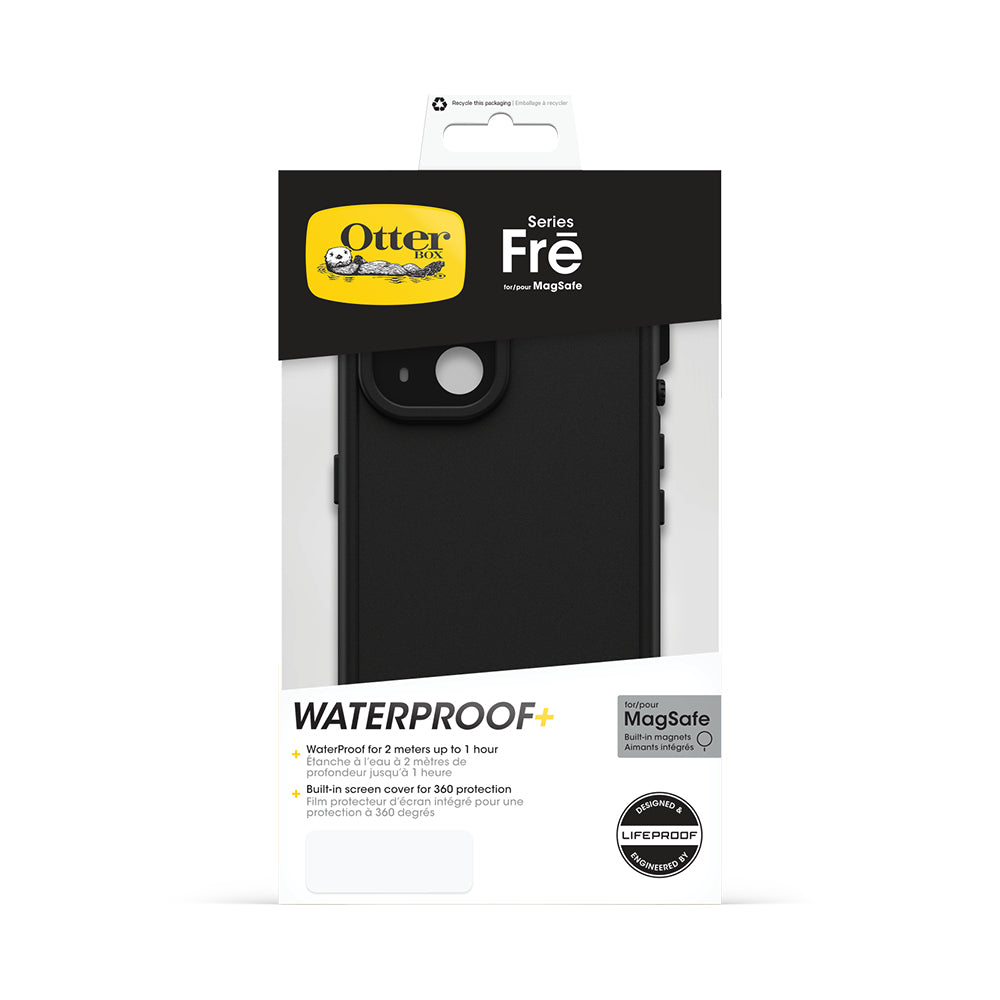 Otterbox Fre MagSafe Case - For iPhone 15 - Black