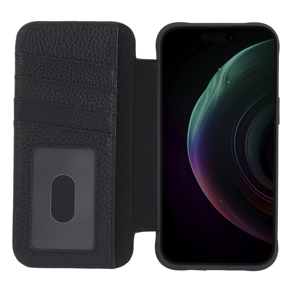 Case-Mate Wallet Folio MagSafe Case - For iPhone 15 Pro Max - Black