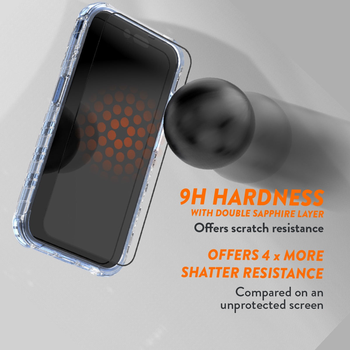 EFM TT Sapphire Screen Armour - For iPhone 15