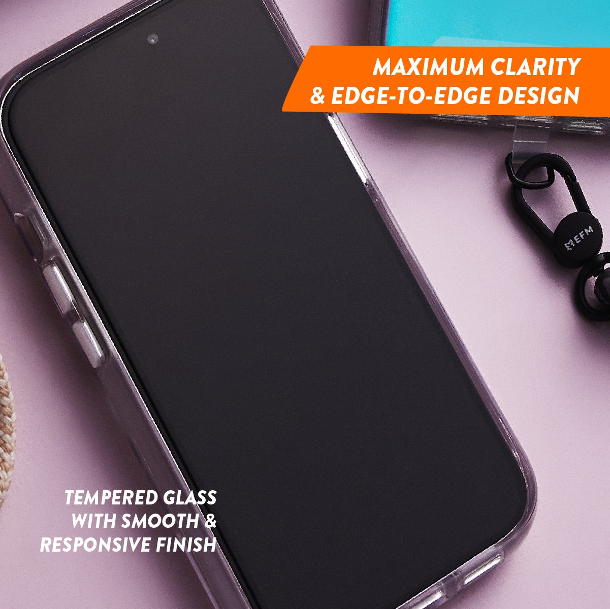 EFM TT Sapphire Screen Armour - For iPhone 15