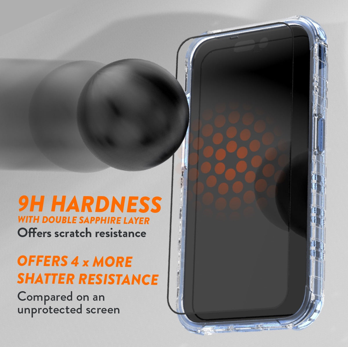 EFM TT Sapphire Screen Armour - For iPhone 15 Pro