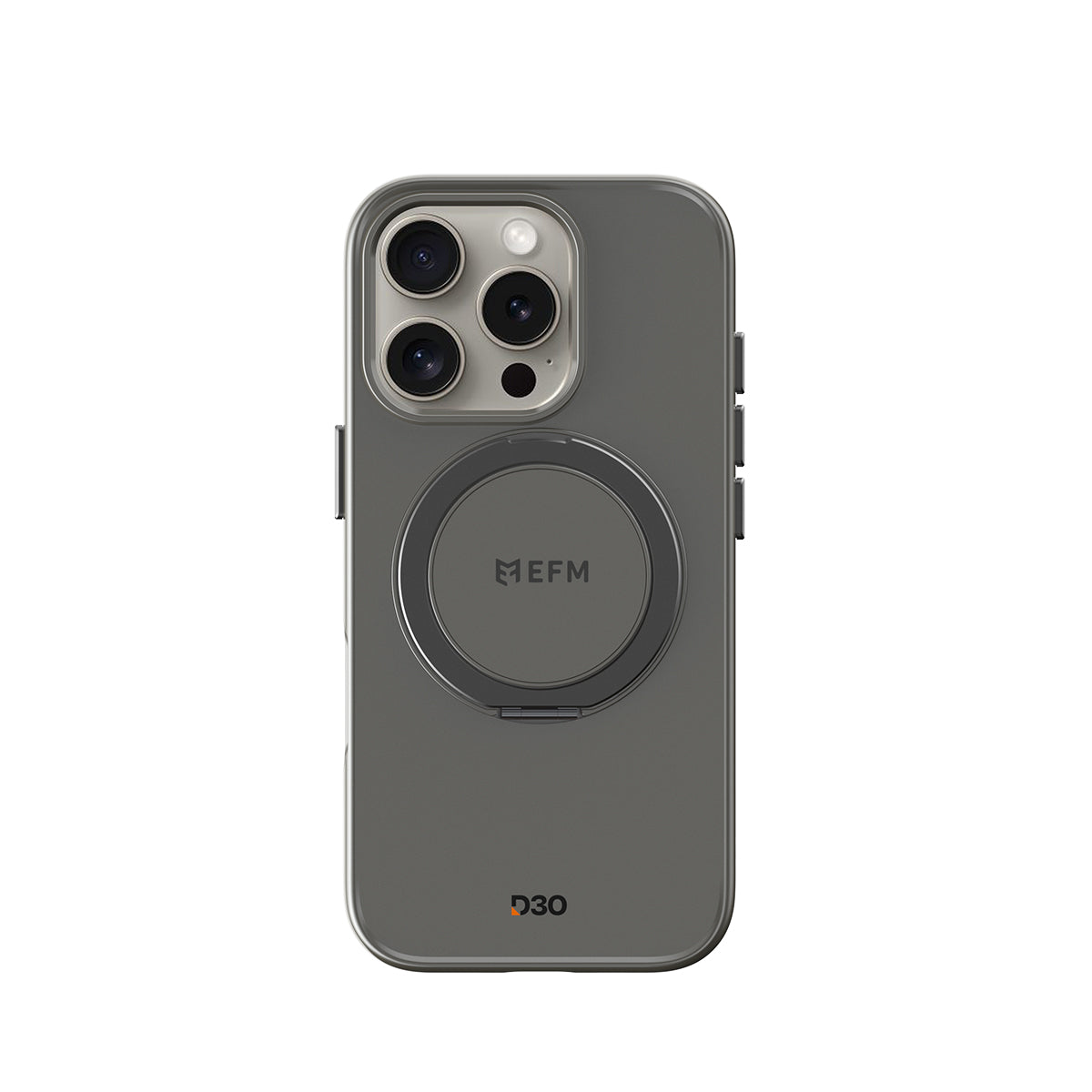 EFM Alta Case with D3O Bio - For iPhone 16 Pro - Titanium Grey