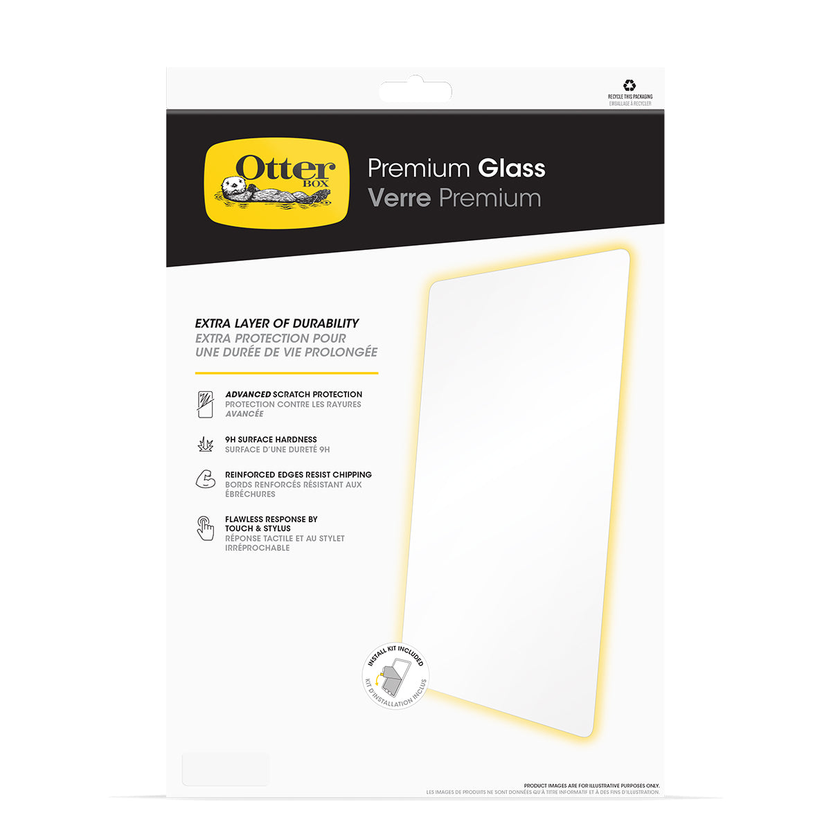 OtterBox Premium Glass - Screen Protector For iPad Air (M2) 13" - Clear