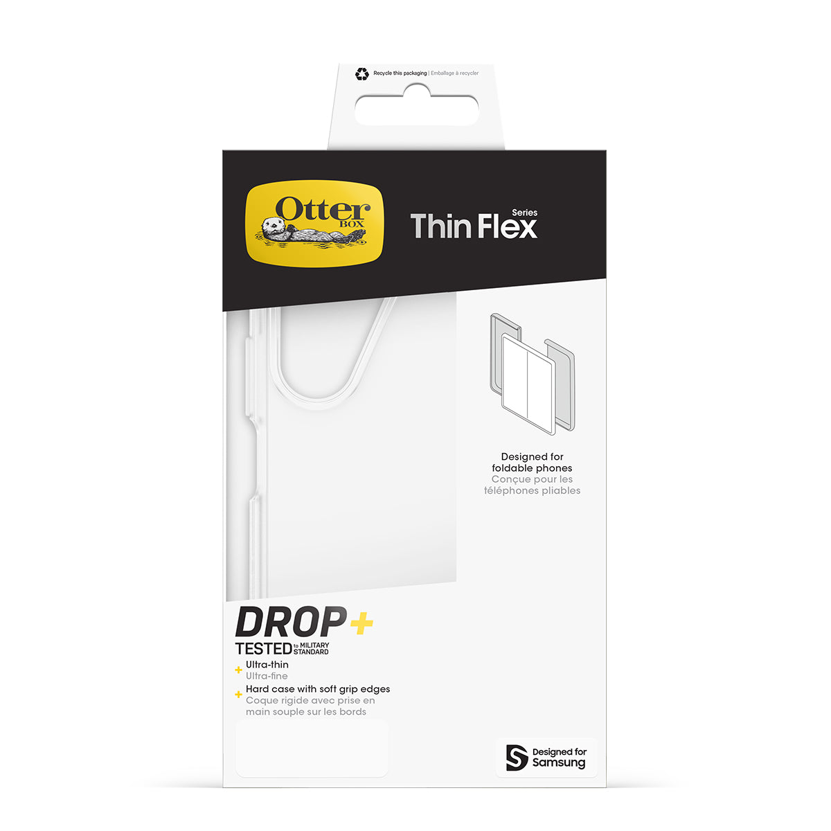 OtterBox Thin Flex Case - For Samsung Galaxy Z Fold6 - Clear