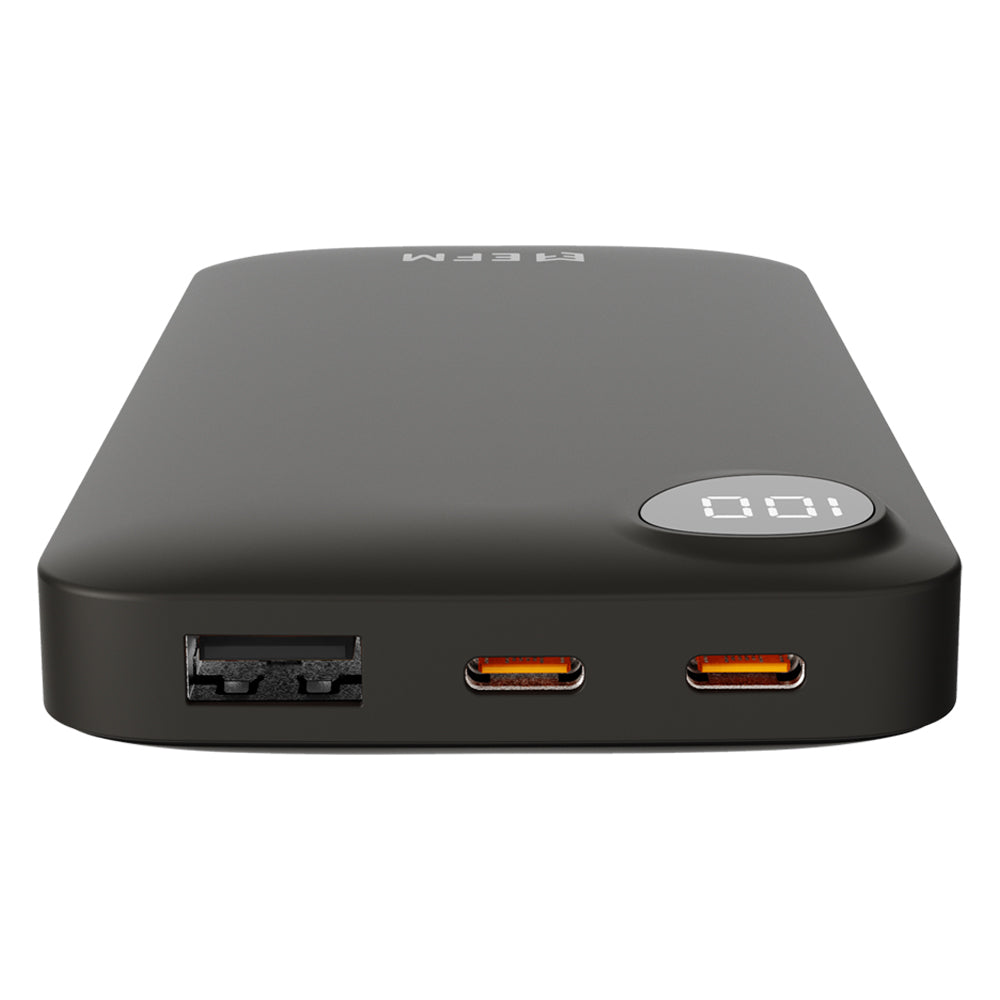 EFM 10,000mAh Essential Power Bank - With Digital Display