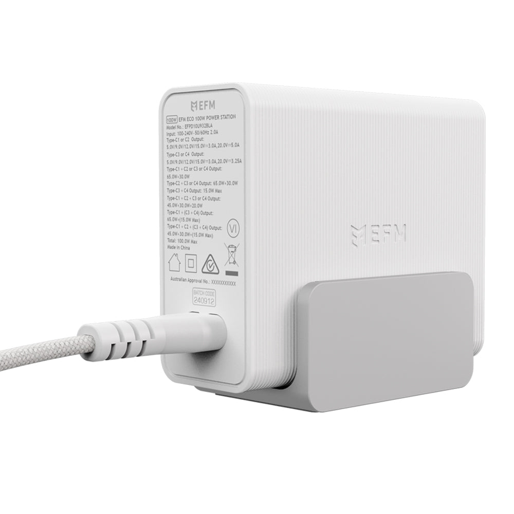 EFM 100W Desktop Power Station - With GaN, Power Delivery and PPS