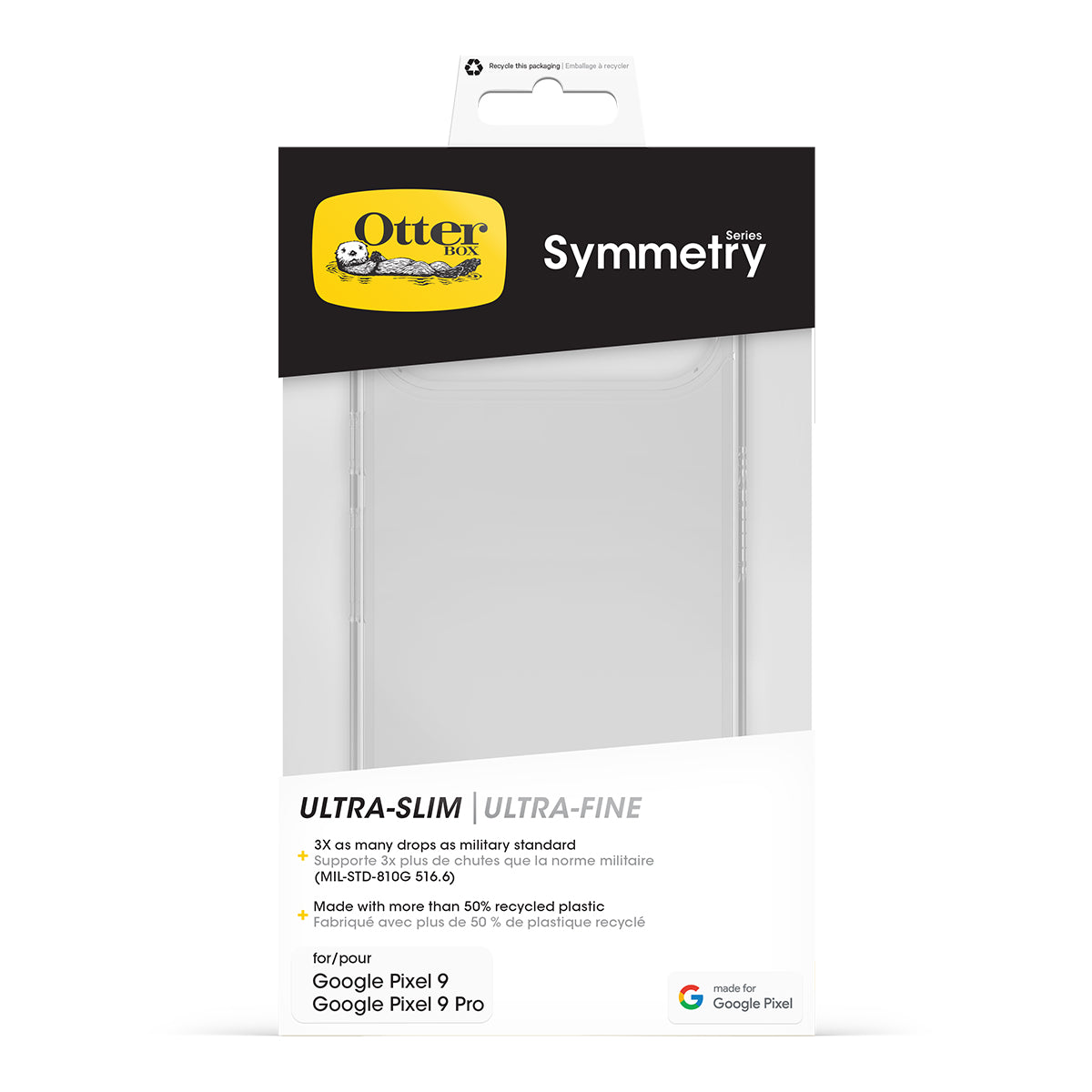 Otterbox Symmetry - For Google Pixel 9/9 Pro - Black