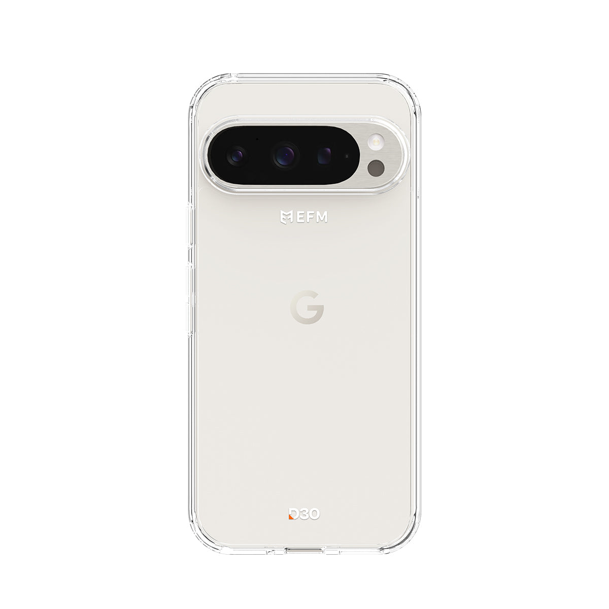 EFM Alta Case with D3O BIO - For Google Pixel 9 & Pixel 9 Pro - Clear