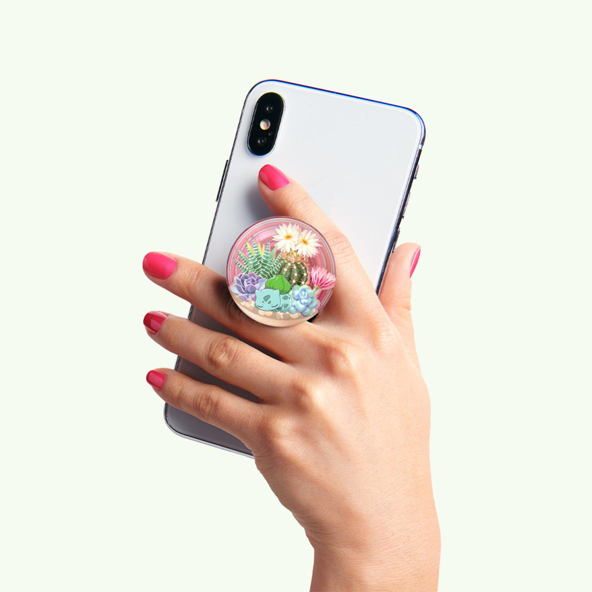 PopSockets Universal Licensed PopGrip - Bulbasaur Terrarium