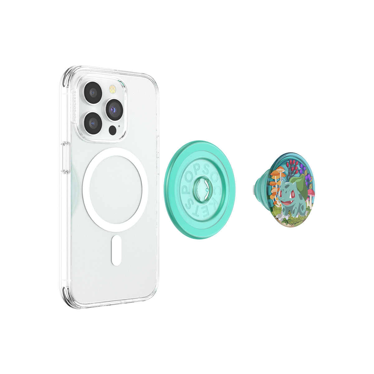 PopSockets Magsafe Licensed PopGrip - Bulbasaur Mint