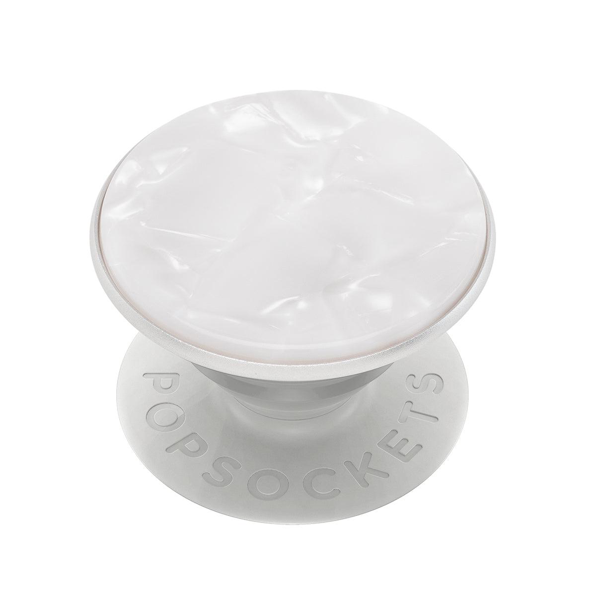 PopGrip Premium (Gen 2) - Acetate Pearl White