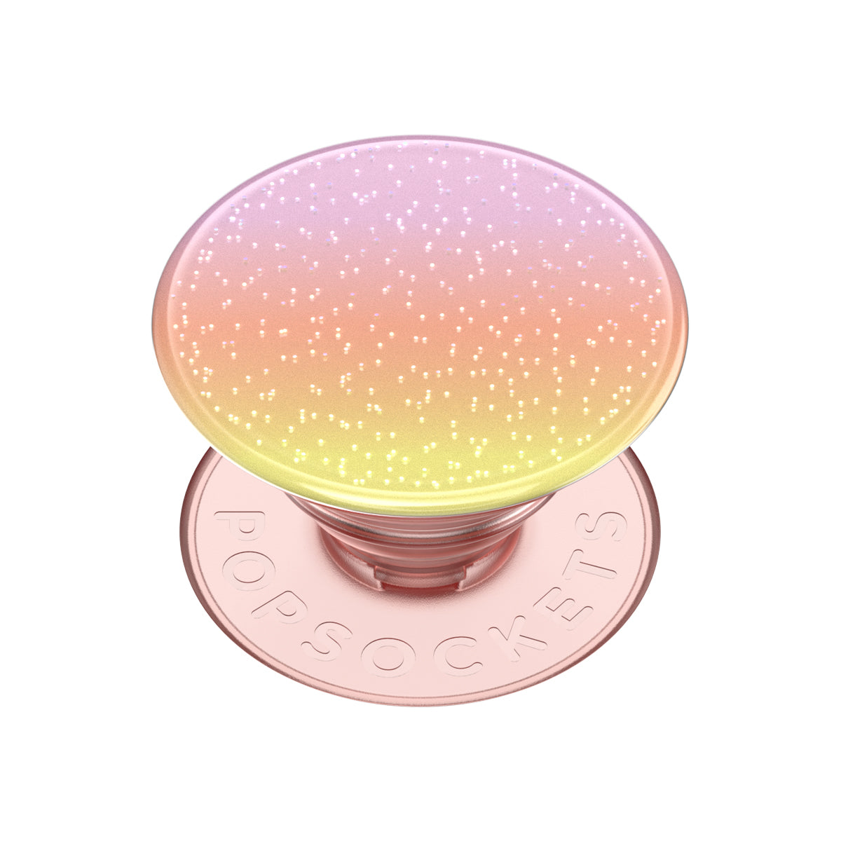 PopSockets Universal PopGrip - Glitter Aura Sunrise