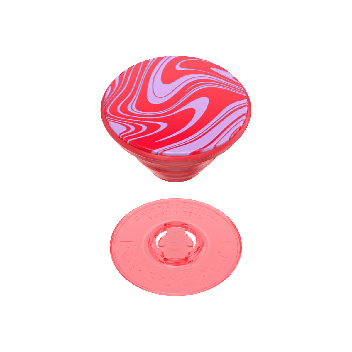 PopSockets Universal PopGrip - Ink Swirl Kiss Me Pink