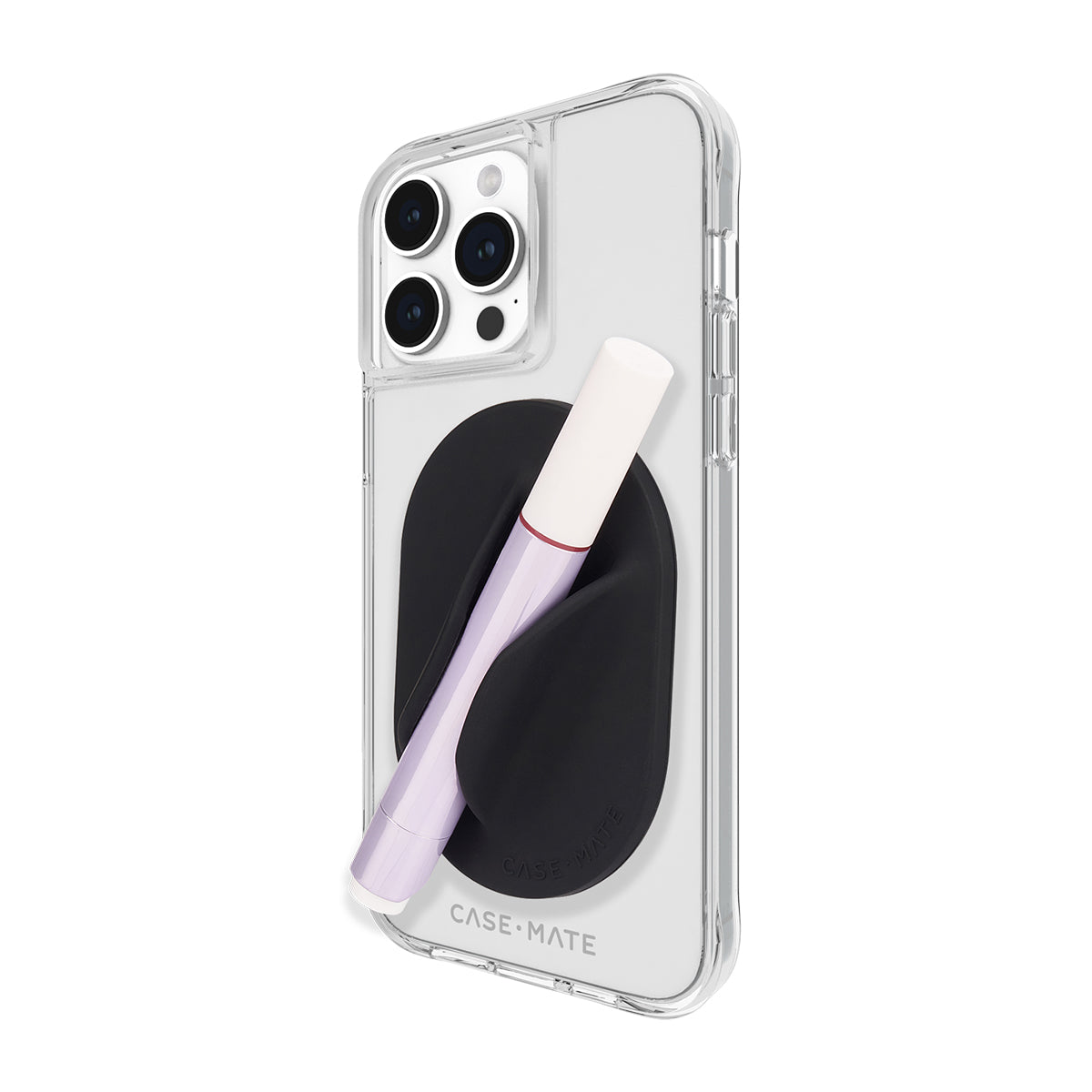 Case-Mate Glossy Magnetic Lip Gloss Holder - Works with MagSafe - Midnight