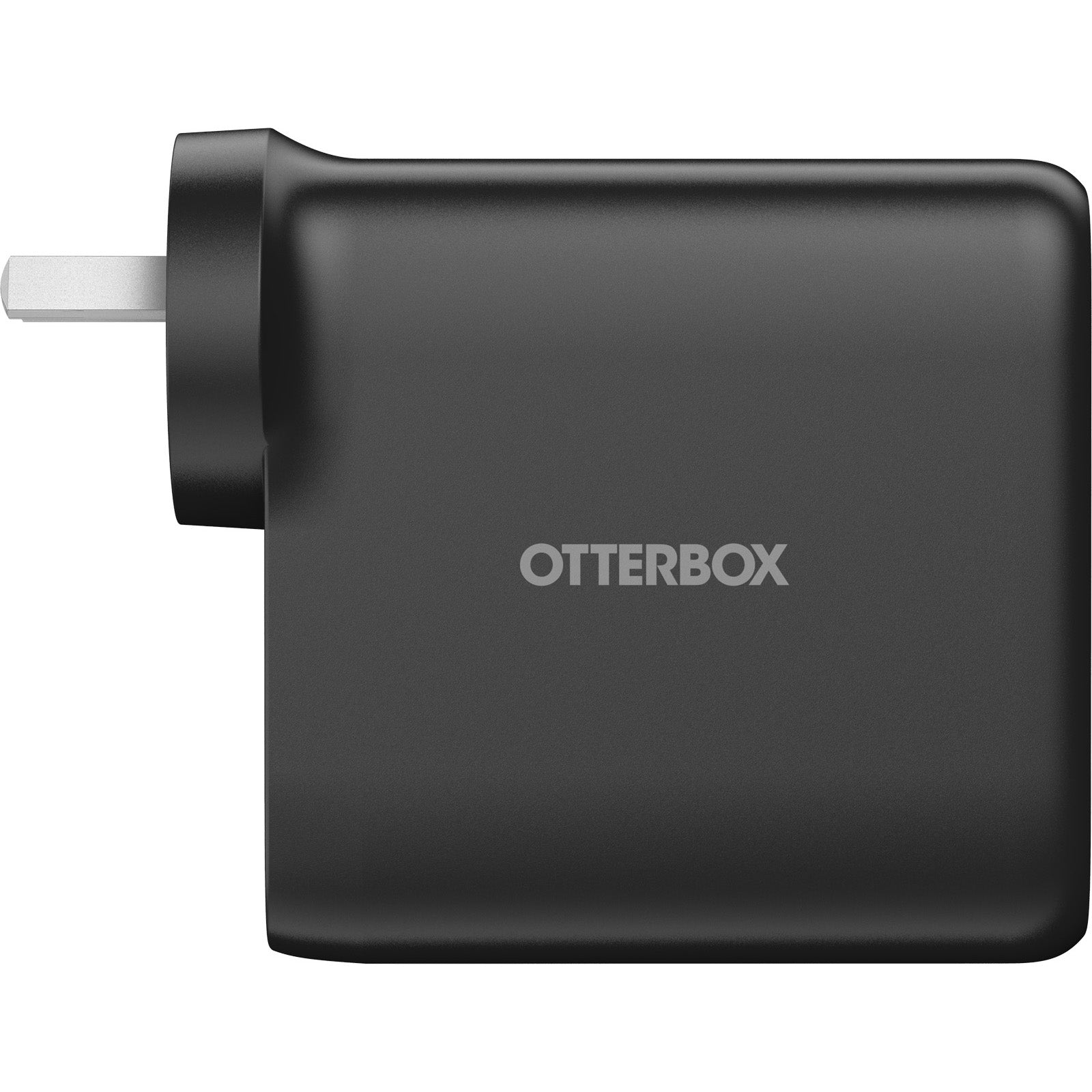 OtterBox 100W Four Port Wall Charger - Black - With - 2 x USB-C and 2 x USB-A Ports- Black