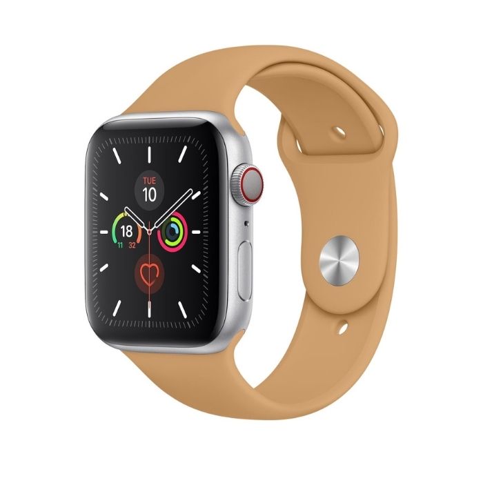Apple Watch Silicone Band - 42/44mm - Walnut