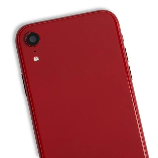 Back Housing with Small Parts for iPhone XR (GENERIC) - Red