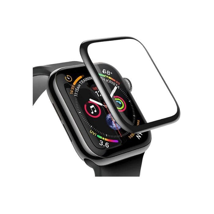 Baseus 0.3mm Full-Screen Curved Tempered Film For iWatch 4 44mm Black