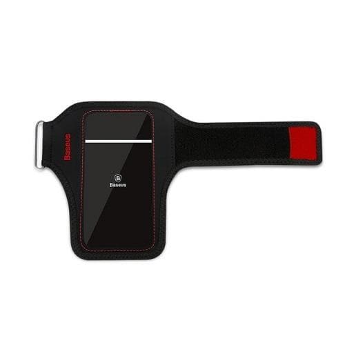 Baseus Flexible Wristband 5" - Black/Red