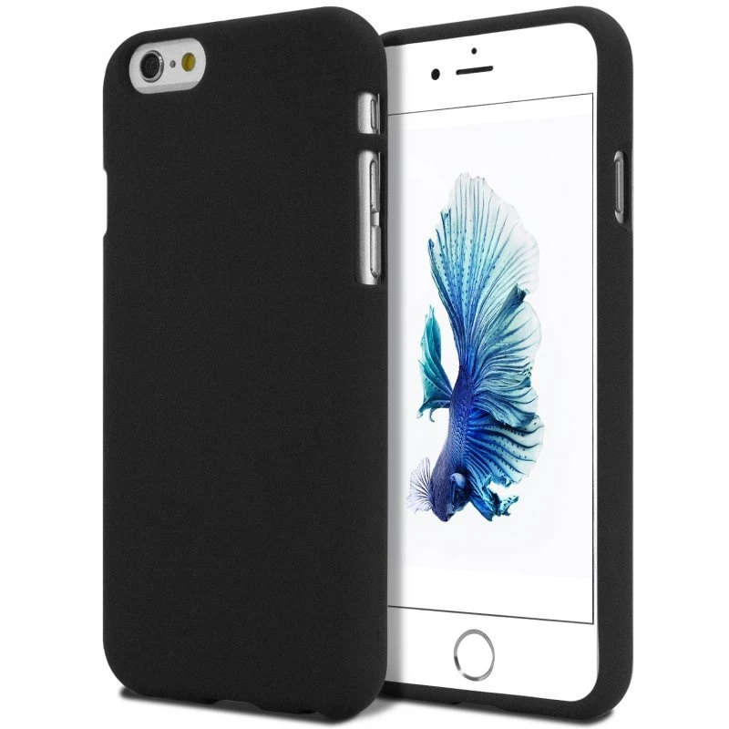 Mercury Soft Feeling Case for iPhone 6/6s Plus - Black