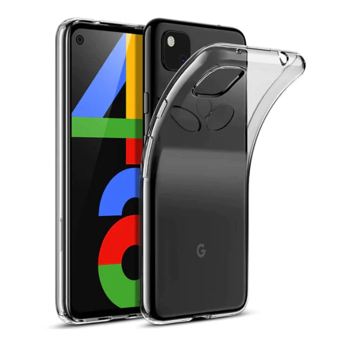 Clear Silicone Case for Google Pixel 4a