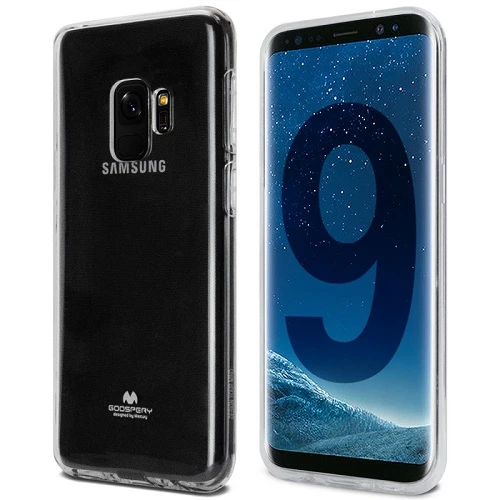 Mercury Clear Jelly Case for Samsung Galaxy S9