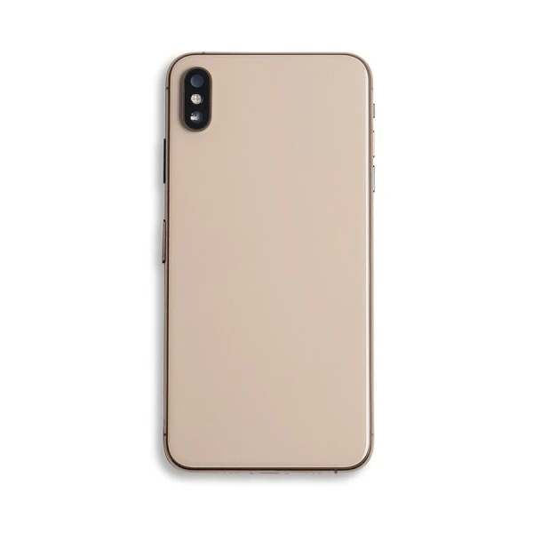 Back Housing with Small Parts for iPhone XS Max (GENERIC) - Gold
