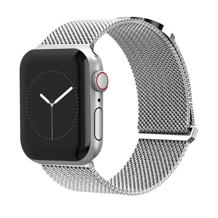 Mercury Apple Mesh Watch Band for 40mm - Silver