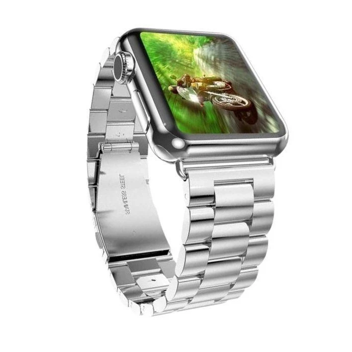 Mercury Apple Metal Watch Band for 40mm - Silver